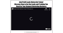 Desktop Screenshot of profitleads.com